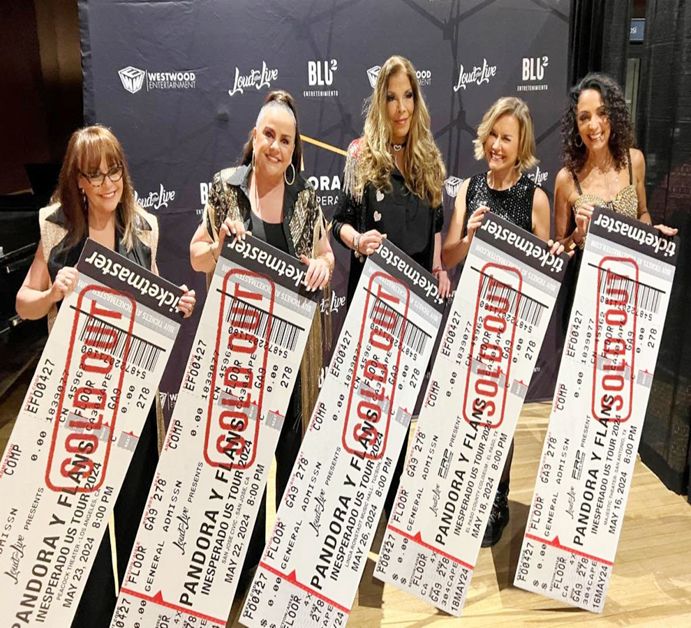 Pandora y Flans arrasan en EE.UU. con su ‘Inesperado Tour’