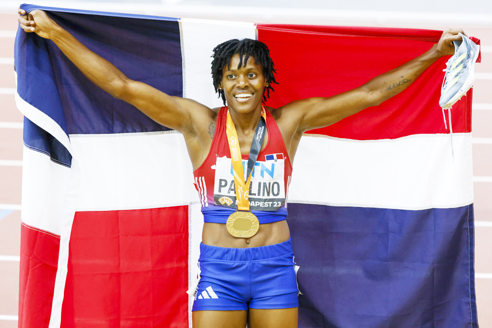 Marileidy Paulino encabeza la delegación dominicana en el Mundial de Relevos en Bahamas