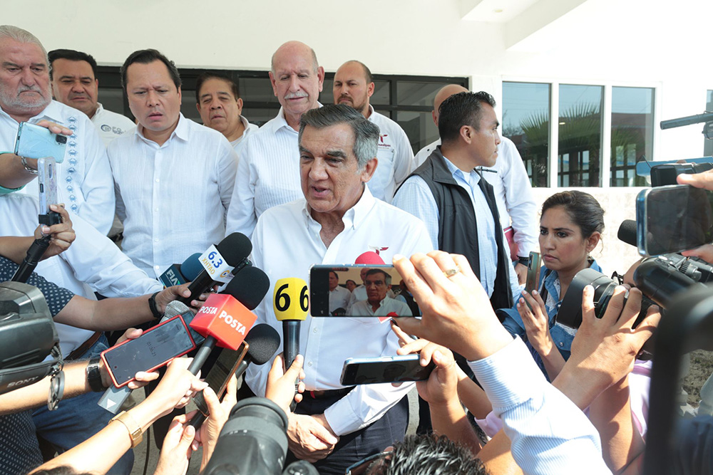 Garantiza gobernador tamaulipeco seguridad durante las elecciones en el estado