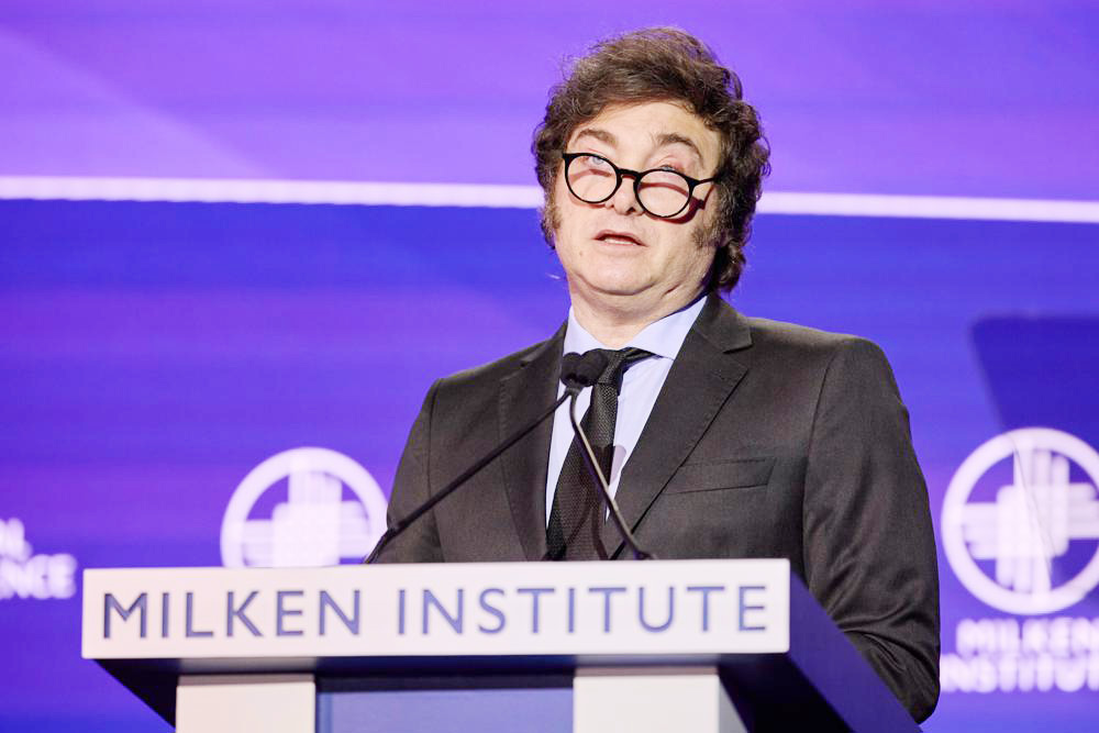 Javier Milei invita en EE.UU. a inversionistas y empresarios a “apostar” por Argentina