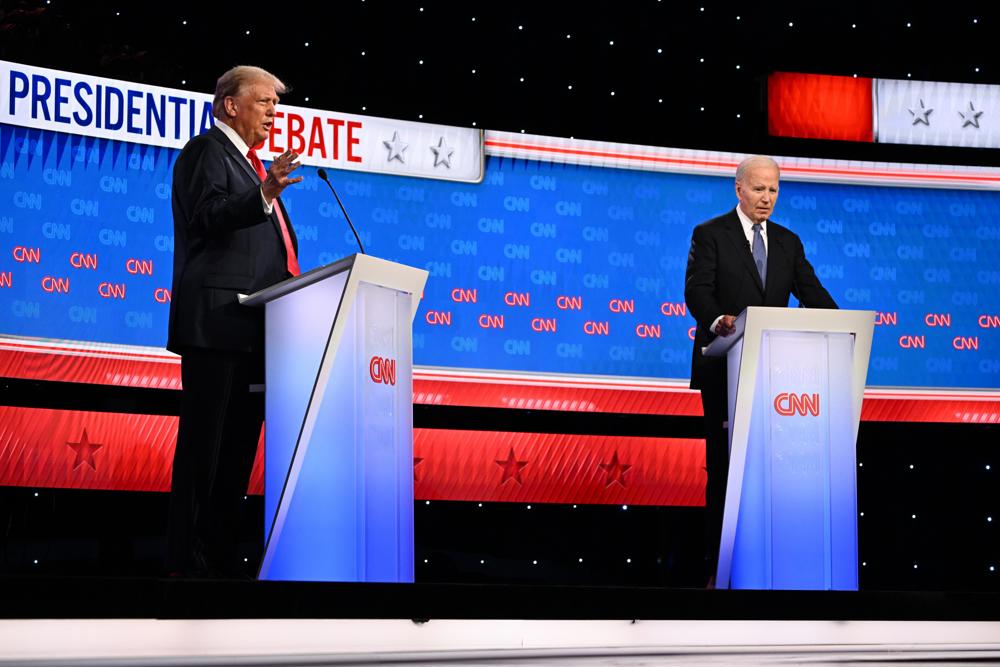 Los medios de EE.UU. señalan a Trump como ganador del debate frente a Biden