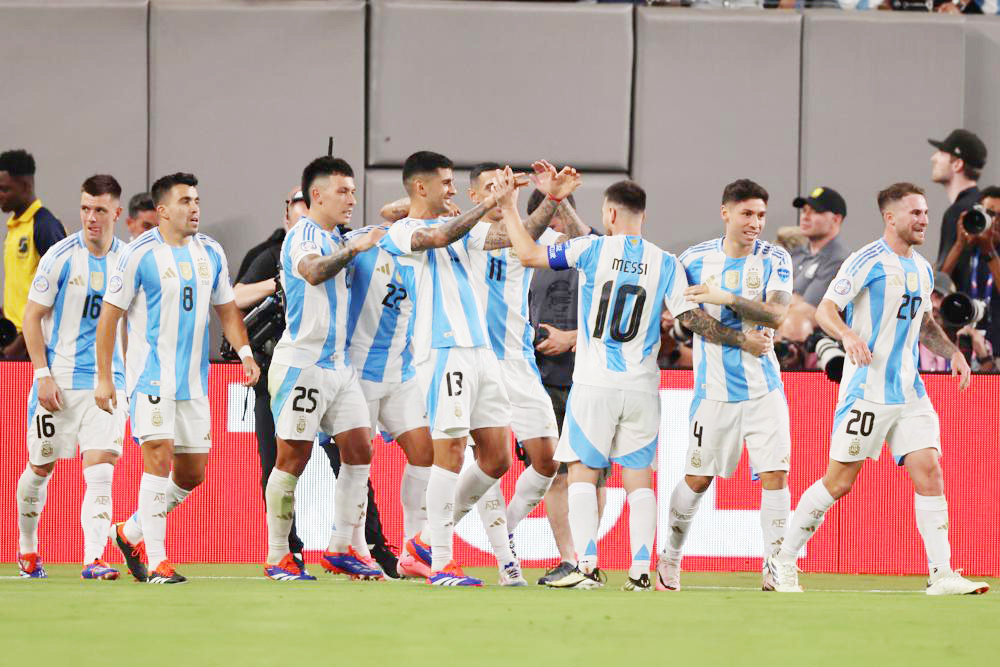 Siete pelotazos al comienzo de la fecha 2 de los grupos de la Copa América que puso a Argentina en cuartos