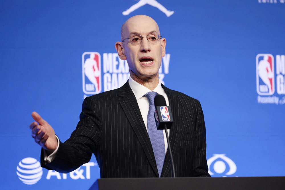 Adam Silver destaca las opciones añadidas que el streaming ofrecería para ver la NBA