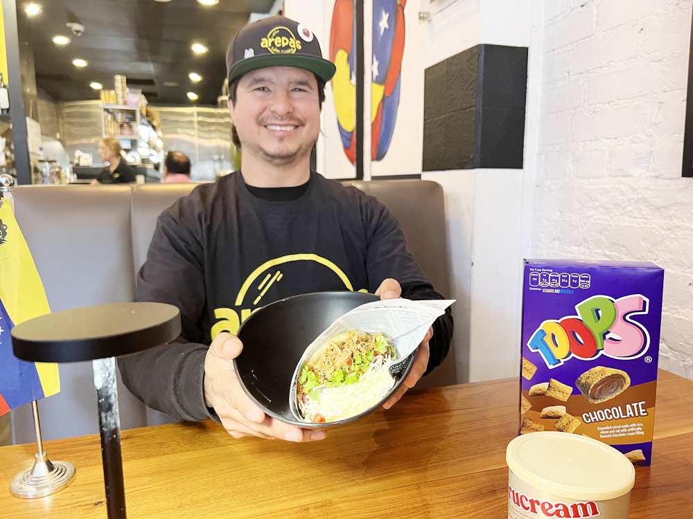 Arepas y asado negro: Venezuela presume de su cocina en Santa Clara