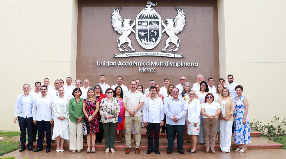 Rector de la UAT preside en la UAM Mante la reunión del Colegio de Directores