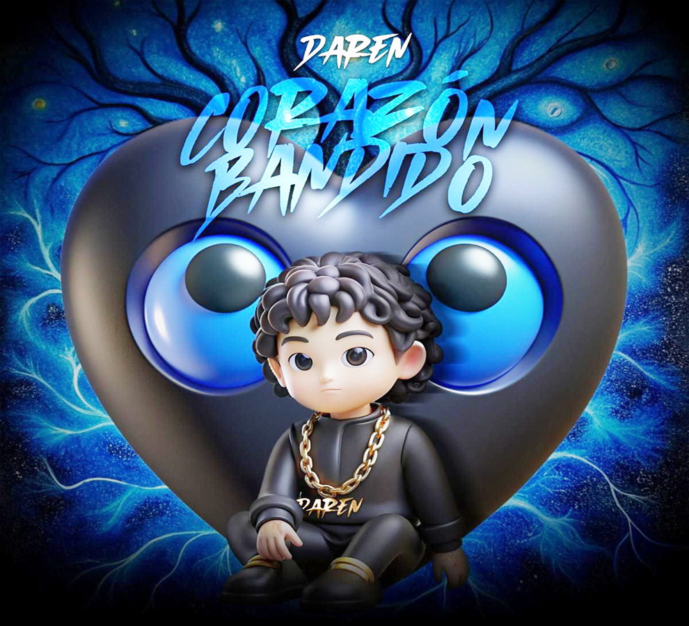 Daren estrena “Corazón Bandido” con ritmos sierreños melancólicos