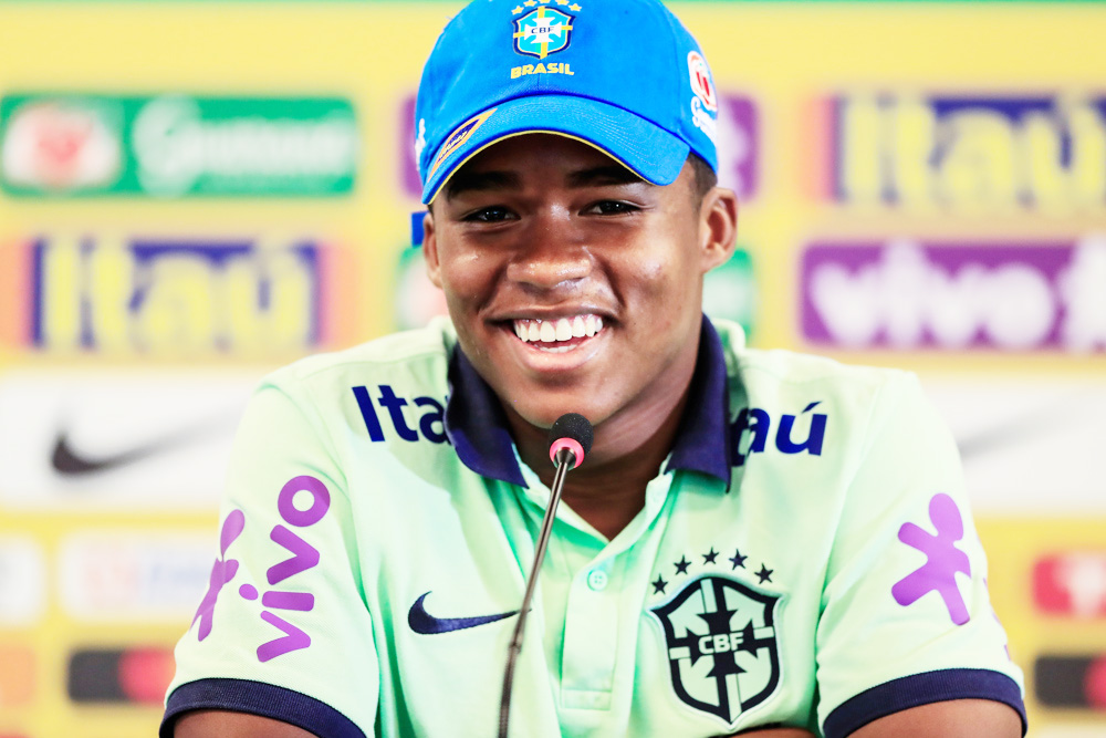 Endrick: “No nos faltará garra para poder conquistar la Copa América”