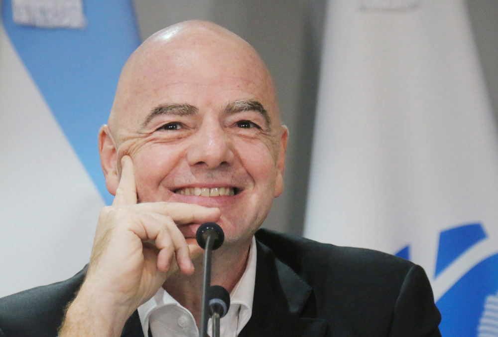 Infantino felicita a Sheinbaum, dispuesto a continuar colaboración ante Mundial 2026