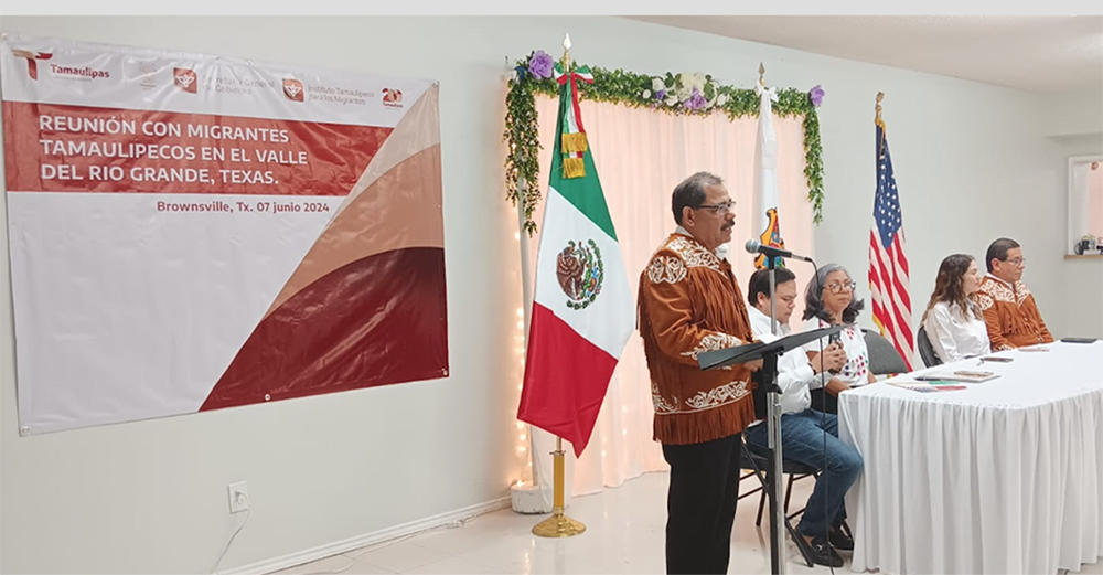 Restablece Estado vínculo con los migrantes tamaulipecos en el Valle de Texas