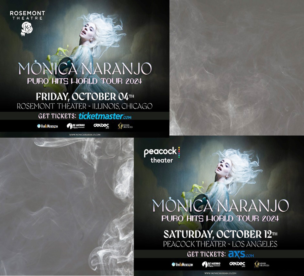 MÓNICA NARANJO  anuncia los primeros conciertos de su PURO HITS WORLD TOUR