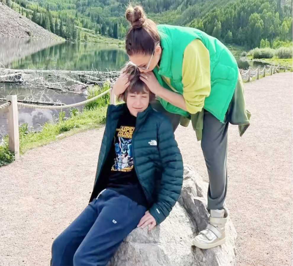 Thalia celebra, con fotos inéditas, que su hijo Matthew ya es adolescente