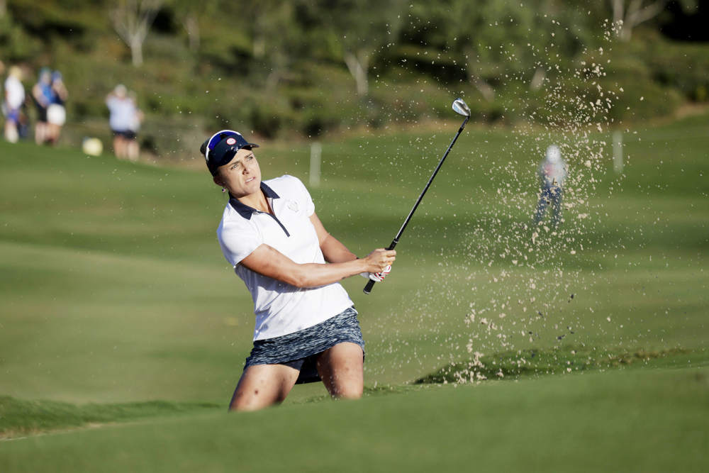 Thompson, primera líder en el Campeonato de la PGA y Ciganda no pasa del +6