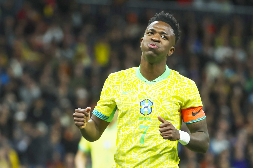 Brasil espera la mejor versión de Vinícius Júnior
