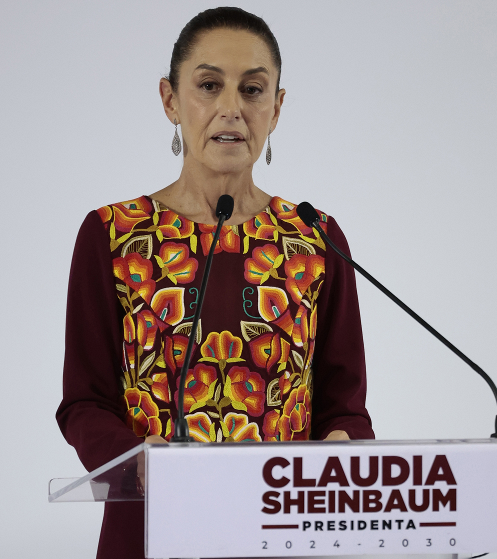 Sheinbaum niega que el crimen organizado vaya a entrar en la elección de jueces en México