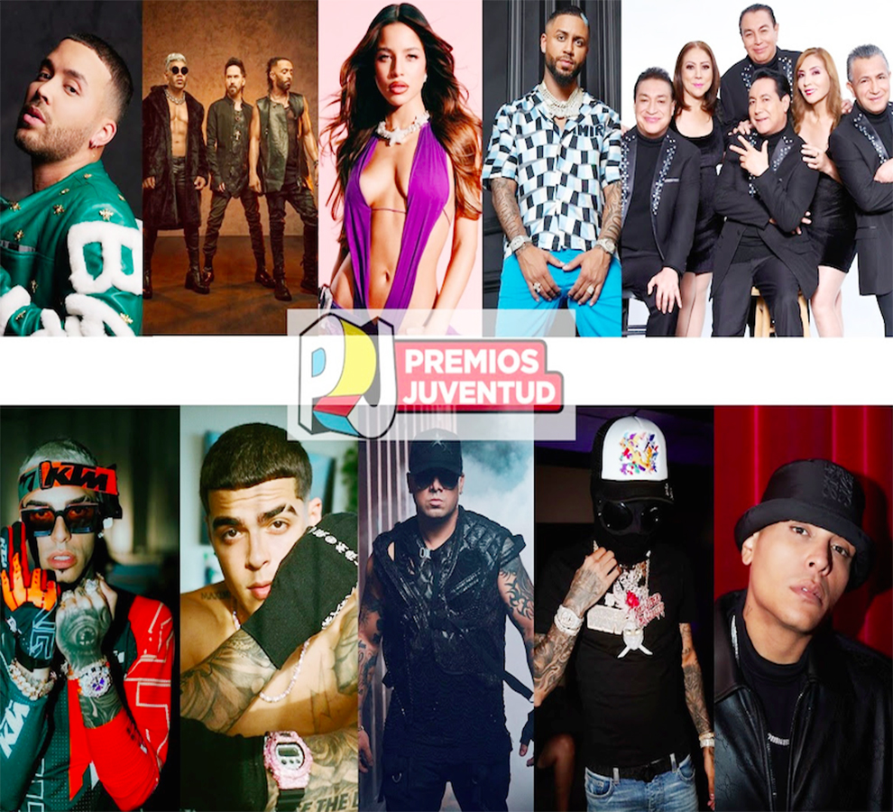 Los Ángeles Azules, Camila, Prince  Royce, Wisin y Darell actuarán en Premios Juventud