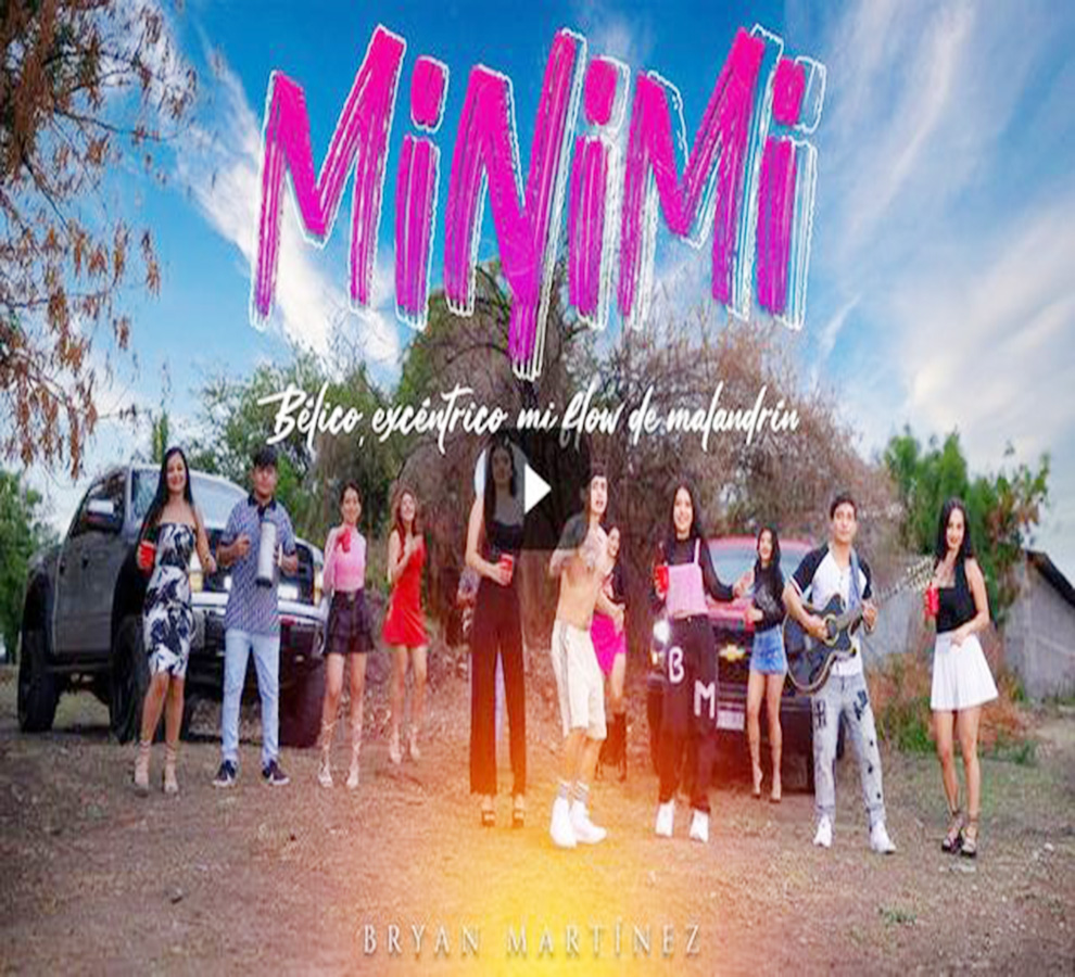 “Bélico excéntrico mi flow de malandrín” es como el cantante mexicano Bryan Martinez nos presenta su más reciente sencillo “MINIMI”.