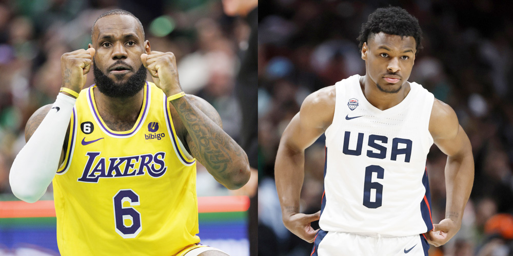 Bronny James firma con los Lakers un contrato por cuatro años y 7,9 millones de dólares