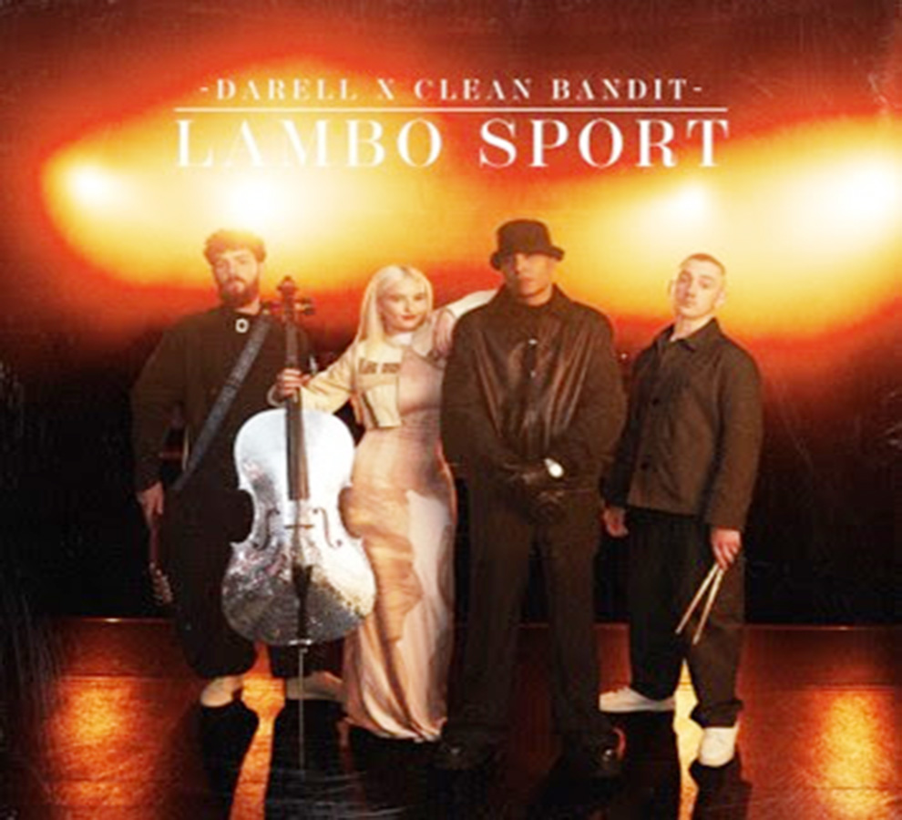Darrell se una a Clean Bandit para interpretar “Lambo sport”