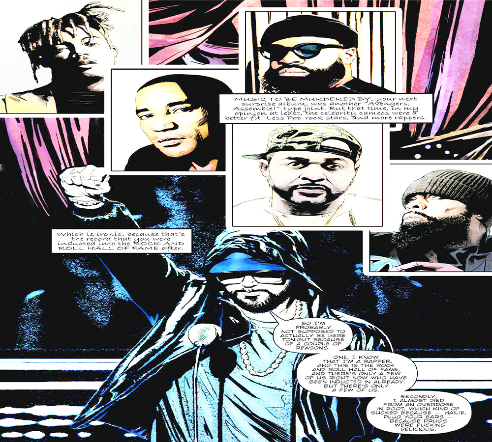 Eminem, protagonista de una nueva entrega de la editora de cómics TidalWave