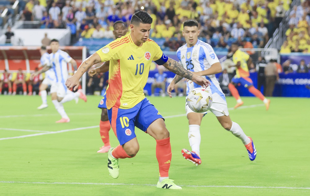 James Rodríguez, mejor jugador de la Copa América