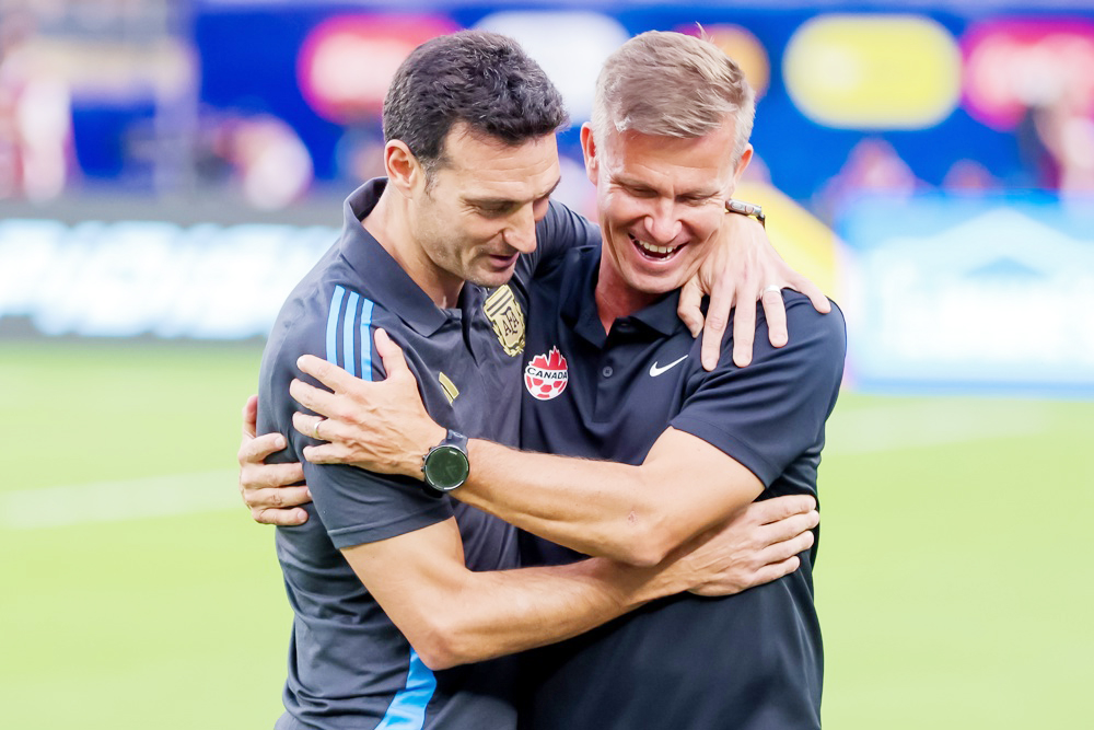 Scaloni: “Es para estar orgulloso y agradecido porque es dificilísimo llegar a otra final”