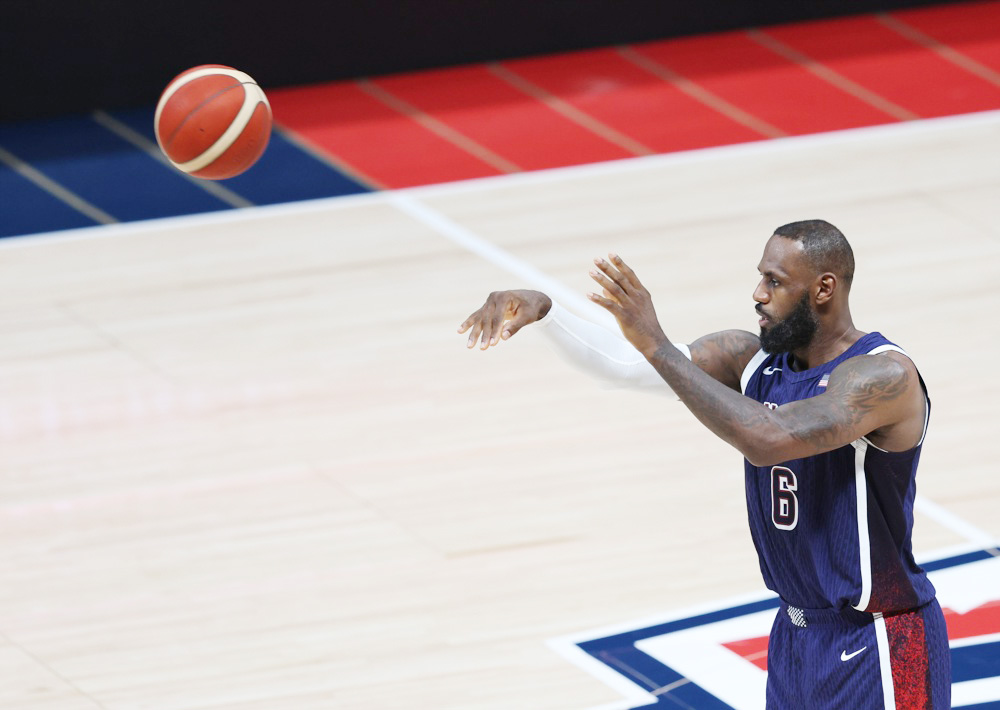 Lebron James será abanderado de Estados Unidos en la ceremonia de apertura de París 2024