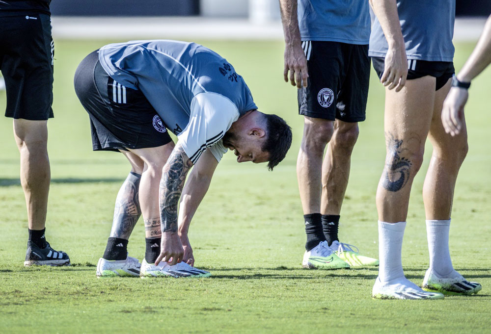 Messi se perderá por lesión al menos los dos próximos partidos con el Inter Miami