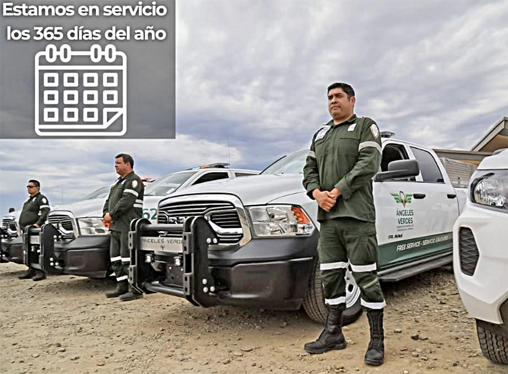 Fortalecen presencia de Ángeles Verdes para apoyar a turistas en carreteras