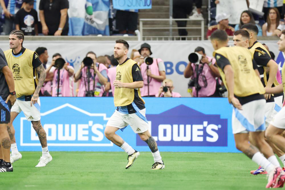 Argentina comienza a preparar la final en Miami sin Montiel