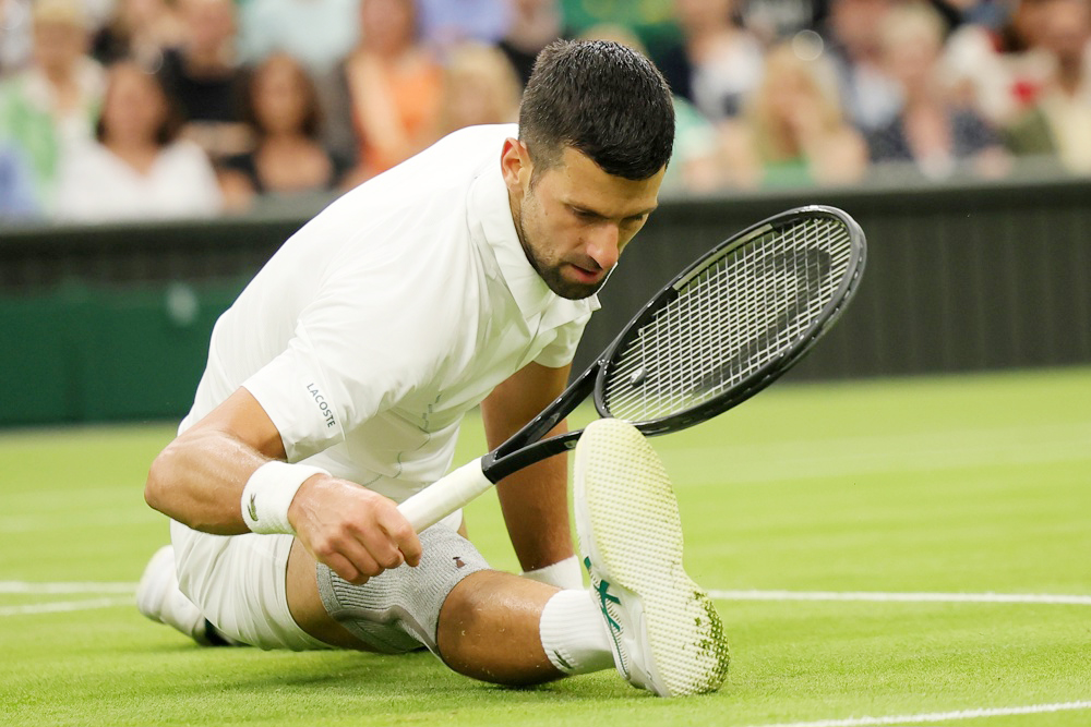 Djokovic: “Si alguien cruza la línea, respondo”