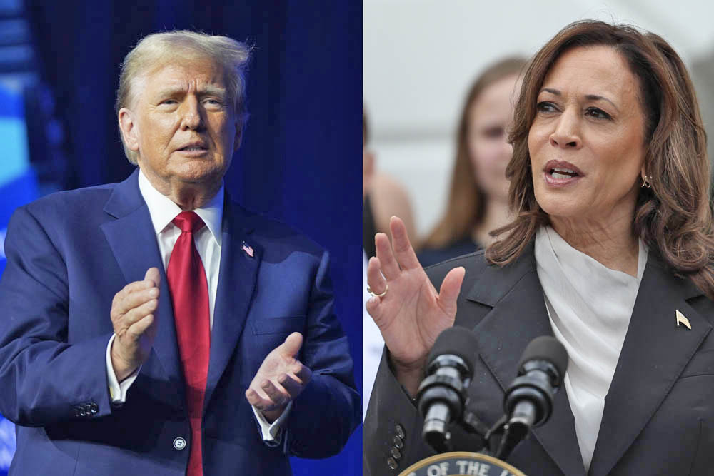 Harris avanza; Trump estable