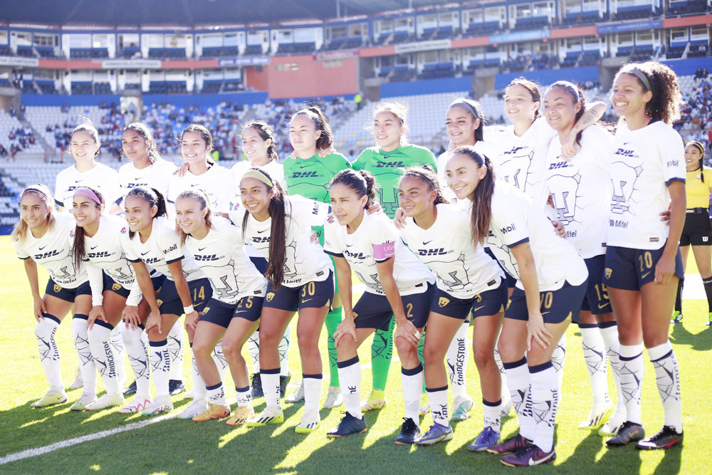 Las Pumas del brasileño Frigério lideran el Apertura del fútbol femenino de México