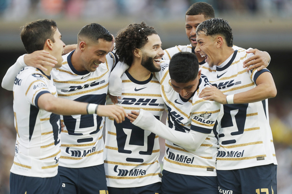 Los Pumas UNAM vencen a Pachuca y suben al segundo lugar del fútbol en México que lidera Cruz Azul