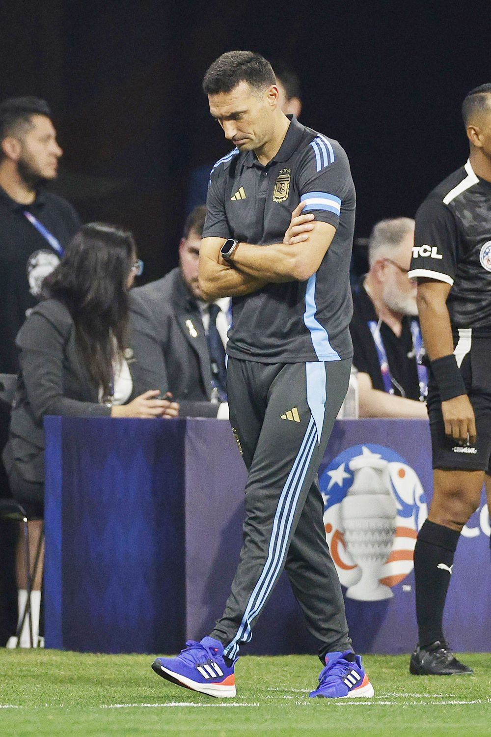 Scaloni, sobre situación de técnicos en la Copa: “Creo que es bueno aguantar los procesos”