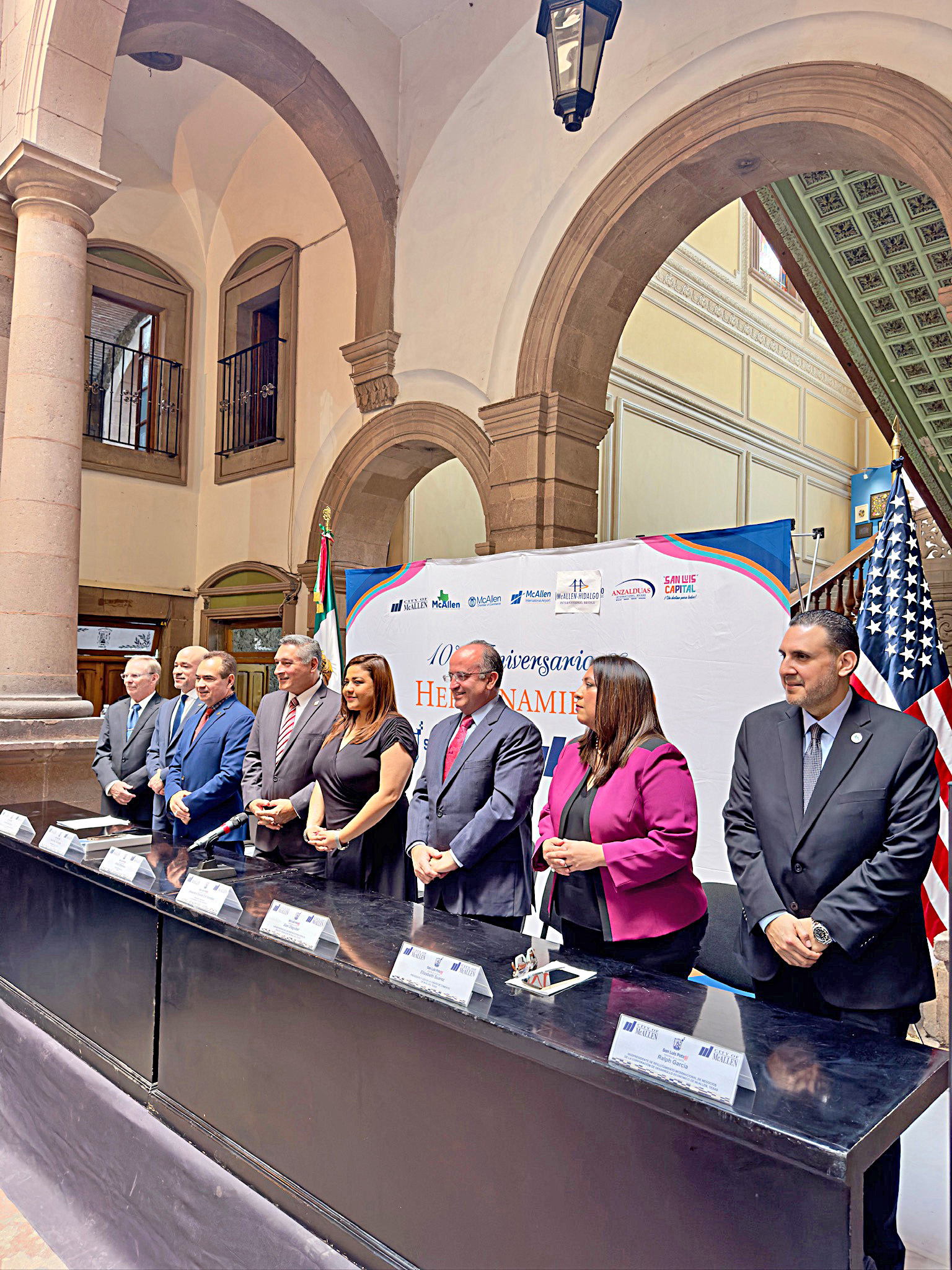 McAllen reafirma una década de amistad con San Luis Potosí