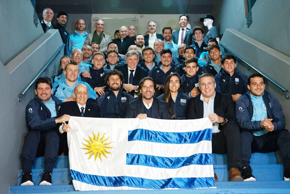 Uruguay despide a los deportistas que lo representarán en París 2024
