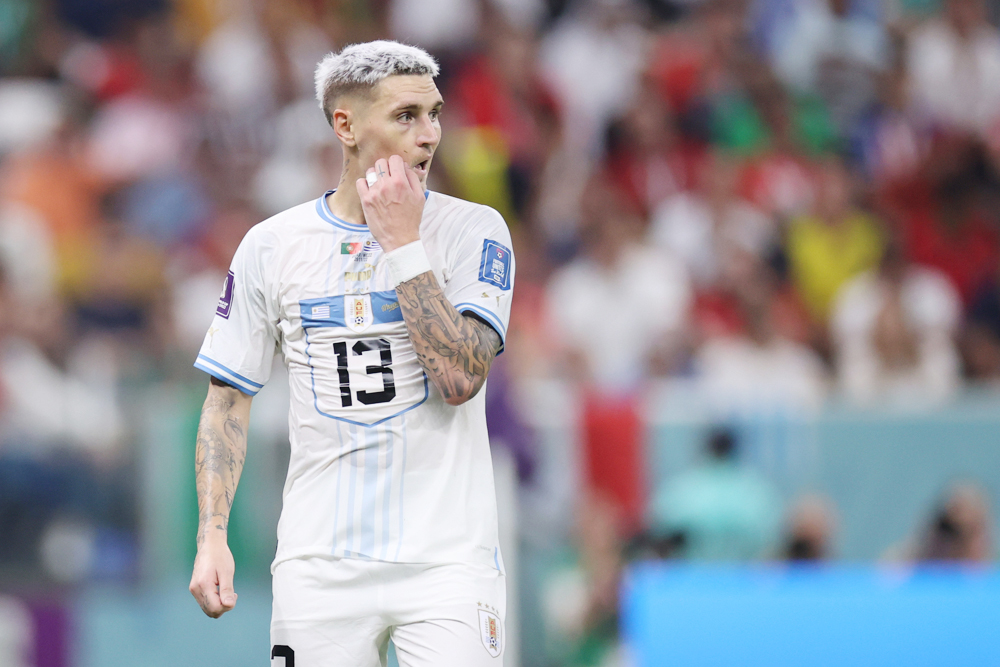 Guillermo Varela recibió la roja en el pospartido de la semifinal con Colombia