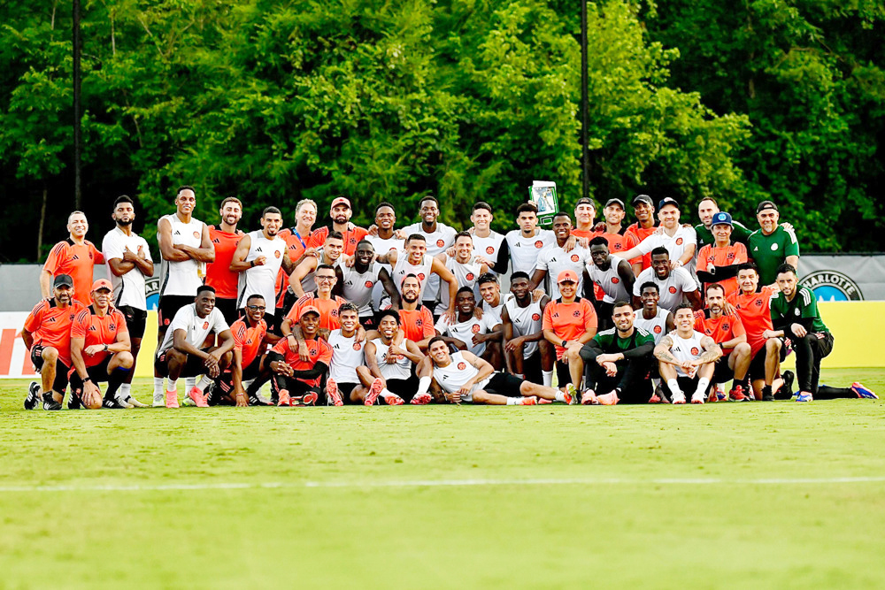 Colombia ya prepara en Miami la final contra Argentina