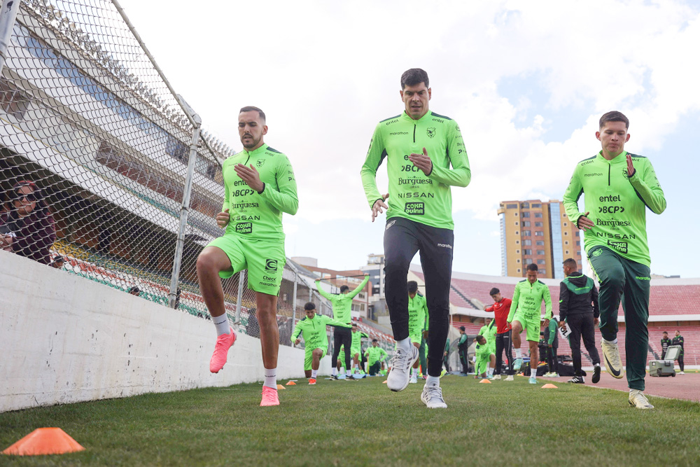 Bolivia comienza a entrenar con la juventud y altitud como aliadas contra Venezuela