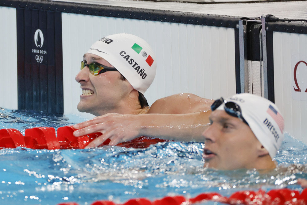 El mexicano Gabriel Castaño logra el billete para las semifinales de los 50 libre