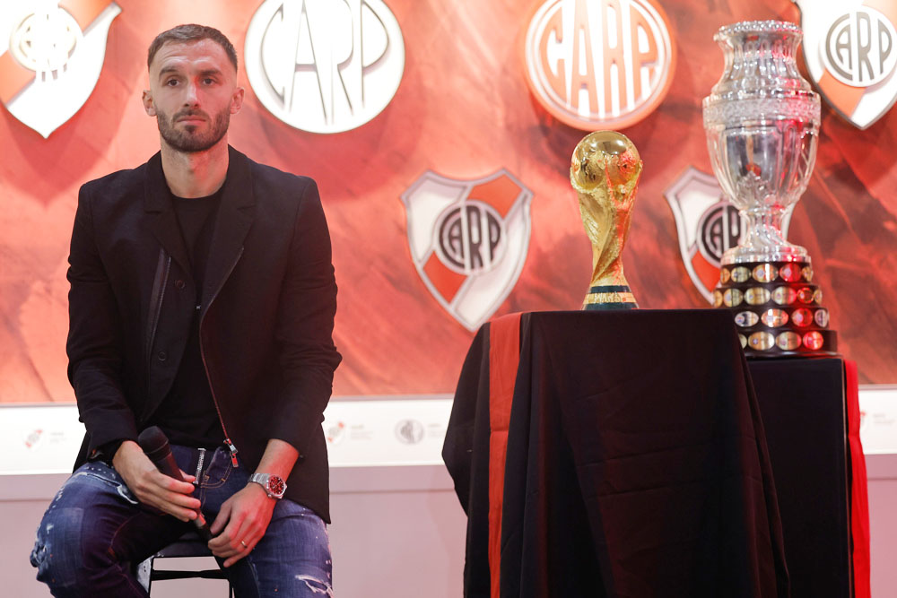 Tras llegar a River, Pezzella agradece al Betis por respetar sus ganas de “volver a casa”