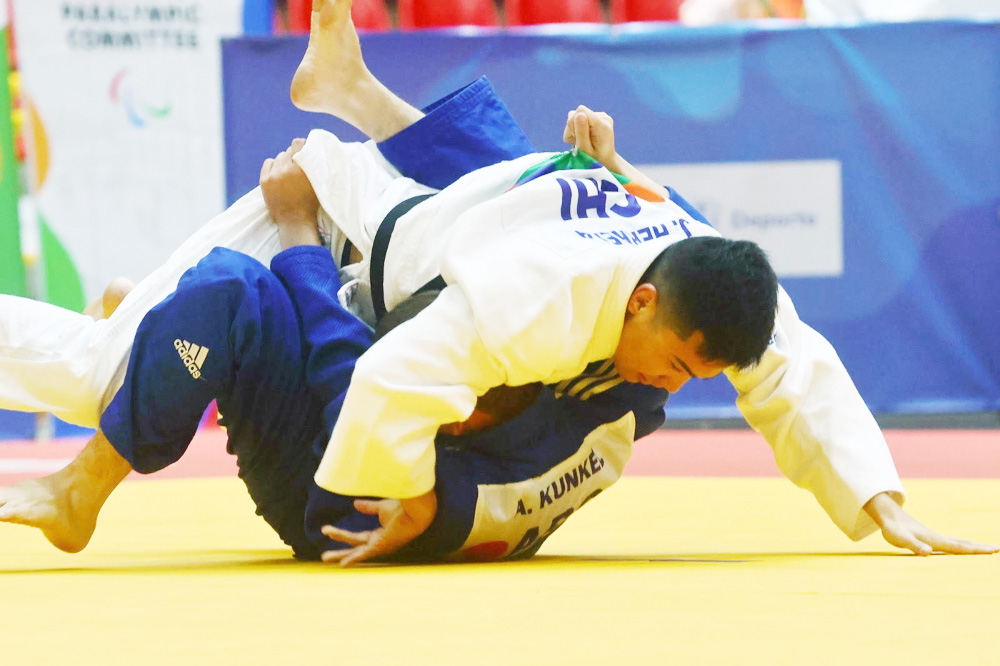 Herrera, único judoca chileno con discapacidad en París, se alista con ambición y orgullo