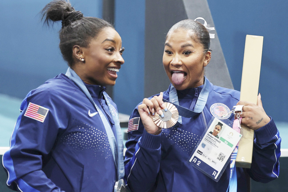 La gimnasta Jordan Chiles critica por “injusta” la retirada de su bronce en París 2024
