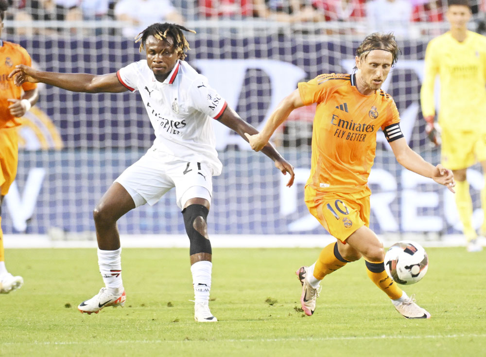 0-1. El Madrid se rinde ante el Milán en el debut de Endrick