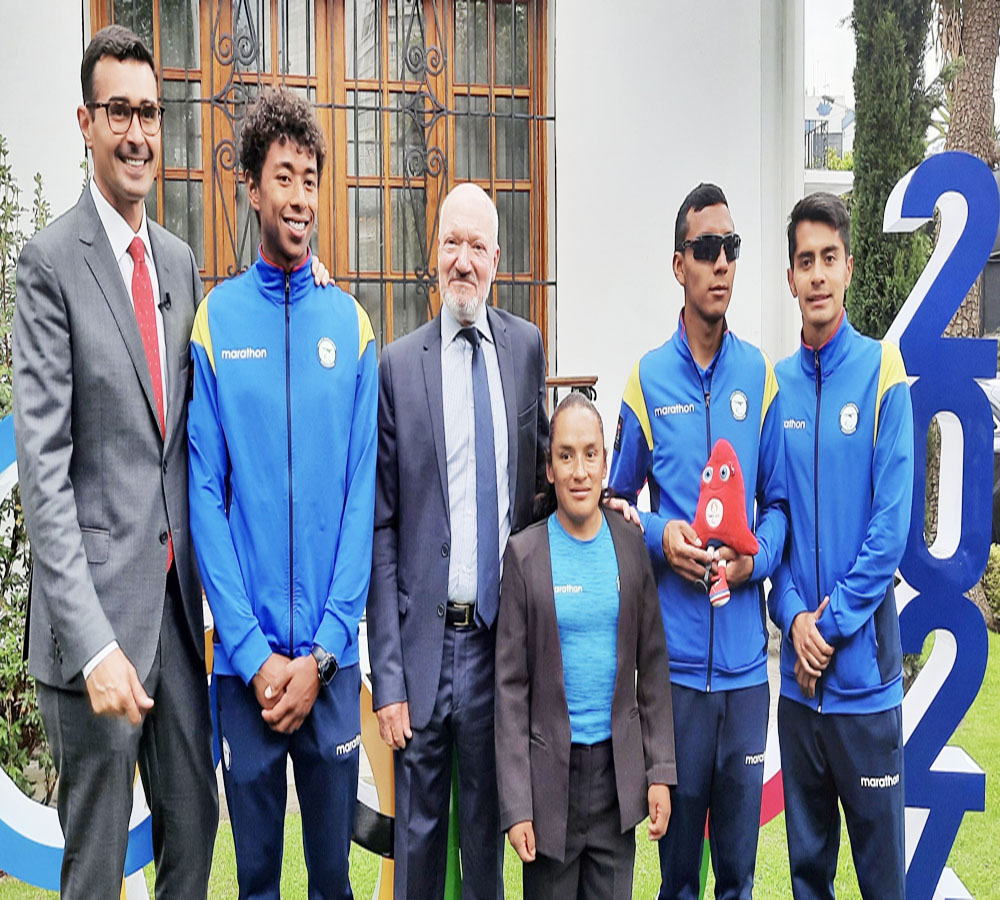 Catorce ecuatorianos participarán en los Juegos Paralímpicos de París 2024