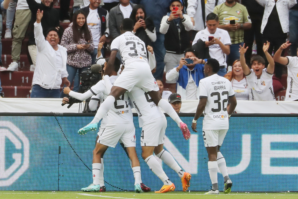 Liga de Quito gana al colista, mantiene campaña perfecta y sigue líder del fútbol en Ecuador