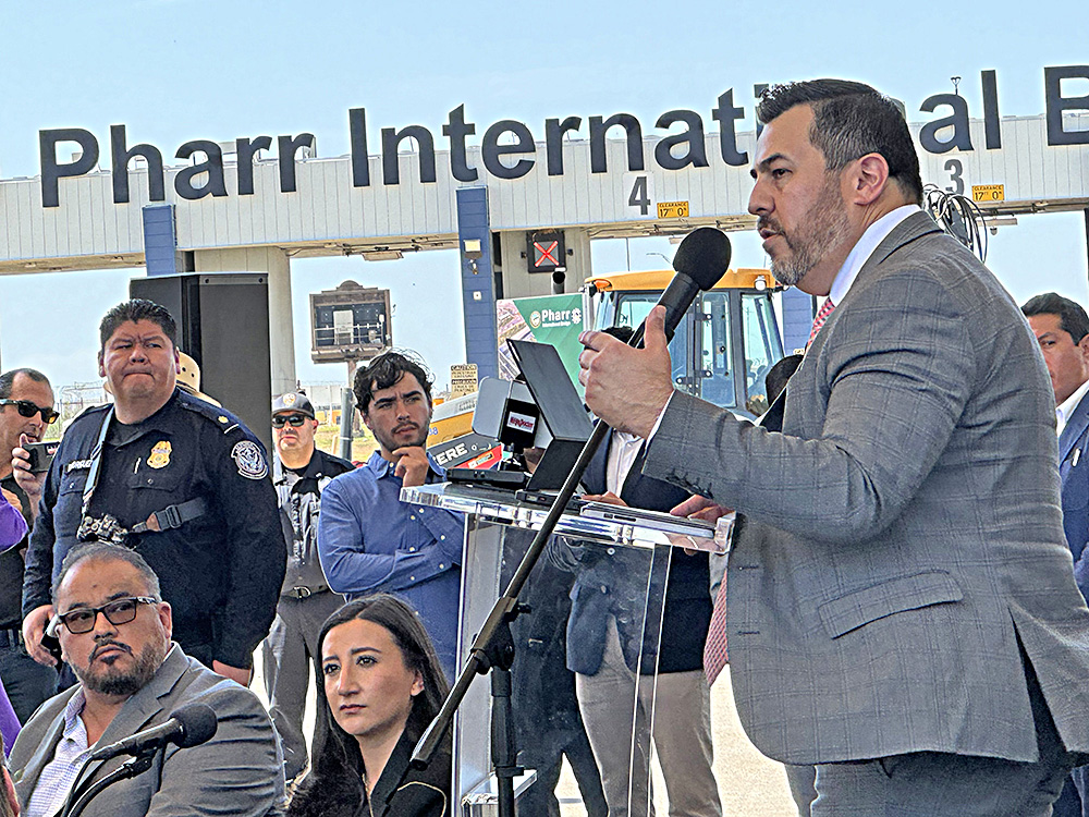 Inician ampliación del puente internacional de Pharr