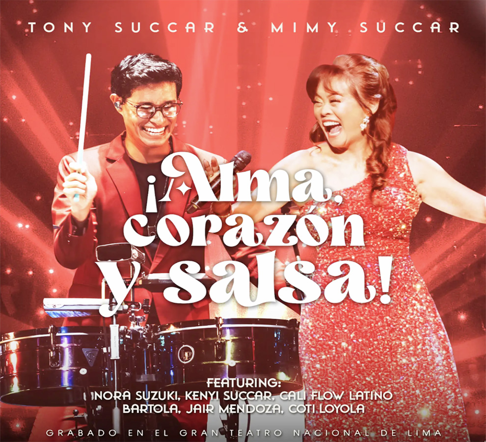 TONY & MIMY SUCCAR estrenan álbum en vivo “¡ Alma, Corazón y Salsa!”