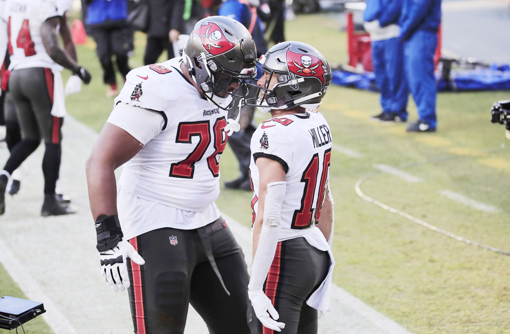 Tristan Wirfs ganará 140 millones en 5 años y se convierte así en el tackle mejor pagado