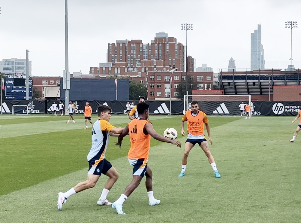 Ancelotti prueba con Rodrygo, Endrick y Brahim en la víspera del clásico con el Barcelona